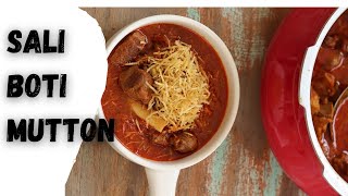 Parsi Sali Boti Mutton  Parsi Lamb Curry  Authentic Sali Boti Mutton recipe [upl. by Moran]