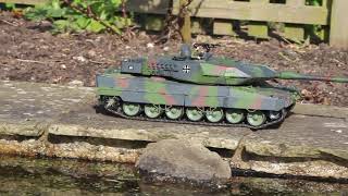 Agora Models Leopard 2A6 116 scale RC model Kit [upl. by Pyne508]