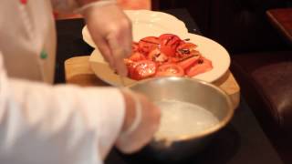 Tableside Mozzarella with Chef Jasper Mirabile [upl. by Duky]