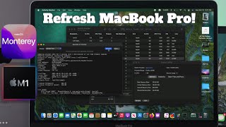 How To Refresh MacBook Pro M1 macOS Monterey [upl. by Meingoldas]