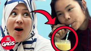 Gut Health Smoothie Prank  Just For Laughs Gags [upl. by Dougald]