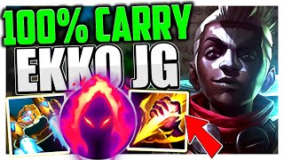 HOW TO PLAY EKKO JUNGLE amp CARRY  Best BuildRunes Season 12  Ekko Jungle Guide League of Legends [upl. by Ydnis]