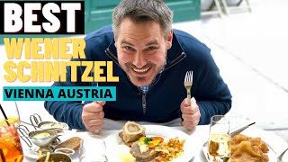 1 BEST WIENERSCHNITZEL IN VIENNA  Vienna Travel Vlog [upl. by Boyden]