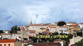 Kroatien  Istrien  Stadt Vrsar [upl. by Froh]