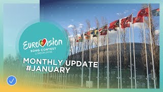 Eurovision Song Contest  Monthly Update  January 2018 [upl. by Dieterich]