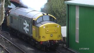 37901 start up at Ropley  Mirrlees MB275  6 cylinders [upl. by Karry]