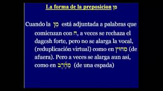 CURSO HEBREO BIBLICO PARA PRINCIPIANTES 814 IBIT [upl. by Peck536]