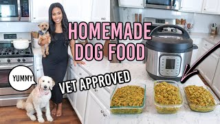 VET APPROVED HOMEMADE  HEALTHY DOG FOOD RECIPE  COOKING FOR YOUR DOG  PART 4 [upl. by Hans52]