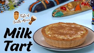 Milk Tart Recipe  South African Melktert  Eggless Dessert  South African Recipes By Megha Joshi [upl. by Suzetta]