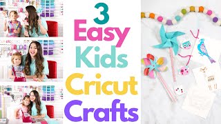 Kid Friendly Cricut Crafts to Make from Home [upl. by Hedgcock102]