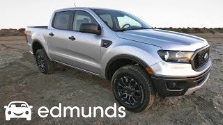 2019 Ford Ranger First Drive Review  Ford Finally Builds a Midsize Pickup  Edmunds [upl. by Ohcamac]