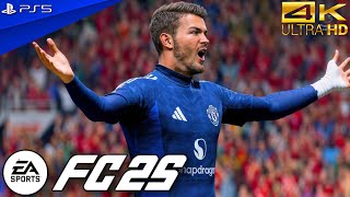 PS5 EA FC 25 FIRST LOOK Official Gameplay  Man United vs Juve  4K60FPS FIFA 25 [upl. by Haisa658]