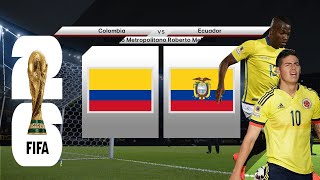 ⚽ Colombia vs Ecuador ⚽  Fifa World Cup Qualifying CONMEBOL 11192024  FIFA 2024 [upl. by Penland]