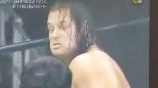 Chops contest between Mike Awesome and Kenta Kobashi [upl. by Goines490]