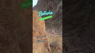 Bolivia Cañón del Pilcomayo  ruta nacional 11 desde Villa Montes hasta Tarija [upl. by Anaujat]