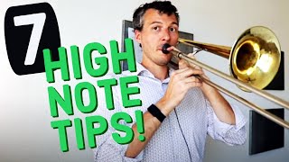 High Notes on Trombone 7 Tips to Develop the Upper Register with Nick Finzer [upl. by Ribak]