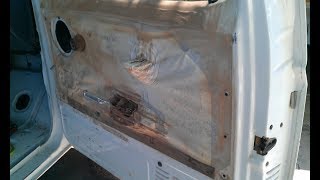 9 Ford F250 door assembly and lock actuator installation [upl. by Adnola]