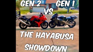 Gen 1 Hayabusa vs Gen 2 Hayabusa [upl. by Pelagias934]