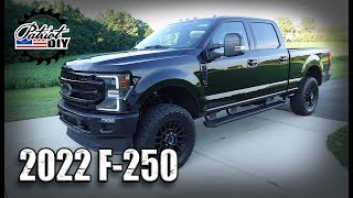 2022 Ford F250 Super Duty Lariat FX4 73L w Black Appearance Package [upl. by Manwell]