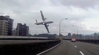 TransAsia Airways Flight GE235 Crash [upl. by Deena]