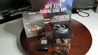 Ryzen 7 3700X Install CPU RGB Control and Temps [upl. by Kiraa]