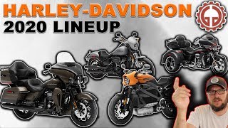 2020 HarleyDavidson Lineup [upl. by Ylrac]