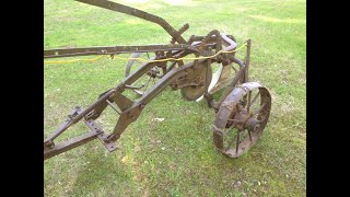 John Deere No51 Tractor Plow  Bringing It Back To Life Part 1 of 2 Repairing Levers amp Trip Hitch [upl. by Lefkowitz]