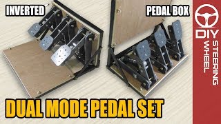 DIY Sim Racing and Trucking Pedals  Pedal Box  Inverted Pedals  Dual Mode [upl. by Ynwat841]