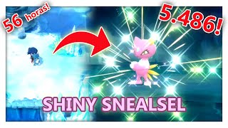 LIVE Shiny Sneasel em 5486 Random Encounters Brilliant Diamond DTQ 6 [upl. by Dickson189]