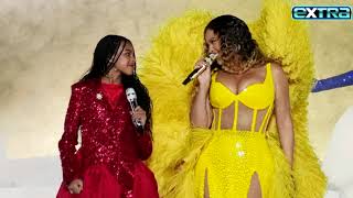 Beyoncé DUETS with Blue Ivy in First Performance in 4 Years [upl. by Eiclehc]