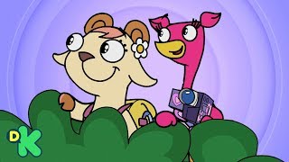 A dança das aves do paraíso  Doki  Discovery Kids Brasil [upl. by Loredana358]