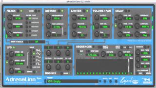 AdrenaLinn Sync v2 LFO Modulation [upl. by Mycah]