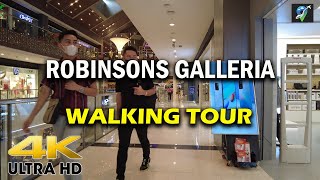 4K Robinsons Galleria  Ortigas Avenue  Walking Tour [upl. by Tiedeman662]