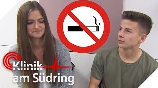 Schüler rauchen auf dem Schulhof Jetzt müssen sie ins Krankenhaus  Klinik am Südring  SAT1 [upl. by Kobi]