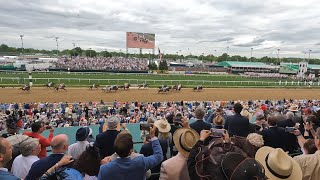 What it was like in the Crowd at Kentucky Derby 2022  Rich Strike Wins [upl. by Euphemie741]