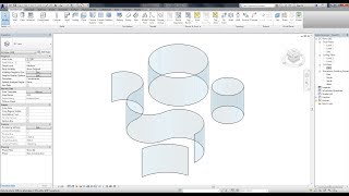 Part 1  Revit Curved Glass Wall Tutorial [upl. by Anitsyrc]