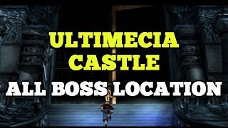 Ultimecia Castle All Bosses Location Guide  Final Fantasy VIII [upl. by Pinebrook]