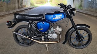 Full Progress Restoration Old Abandoned Motorcycle Simson S51  Restoration Skill Youre Never Seen [upl. by Yancey821]