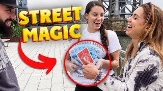 Street Magic Card Tricks  JS Magic [upl. by Boudreaux]