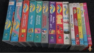 My Teletubbies VHS amp DVD collection 2018 version [upl. by Dlarej]