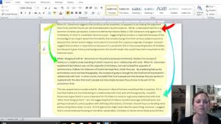 How to write a response paper [upl. by Ellinehc]