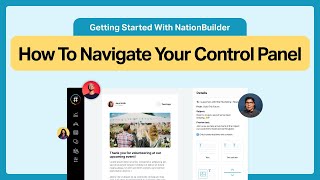 How to navigate your control panel in NationBuilder [upl. by Ahsienot]