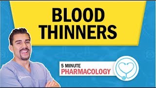 Pharmacology  Anticoagulants amp Antiplatelets blood thinners for nursing RN PN MADE EASY [upl. by Koenig]