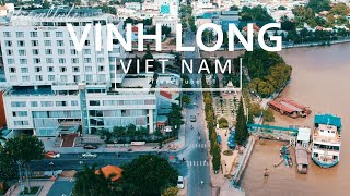 Vinh Long City  Vietnam Travel Guide Drone  Flycam TP Vĩnh Long [upl. by Negah]