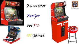 Emulator NeoGeo 50 for PC Full 181 Game  Link Download [upl. by Ahtabat]