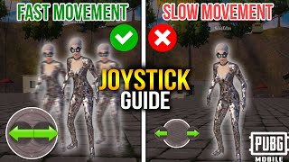 How To Find Your Best Joystick Size and Position  Movement Guide  PUBG MOBILEBGMI [upl. by Ytsim]