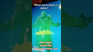 Doom emote 🤔 gaming games fortnite trailer season4 drdoom memes chapter3 [upl. by Erodroeht922]