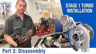 Flyin Miata NB Stage 1 Turbo Install  Part 2 Disassembly amp Prep [upl. by Frere]