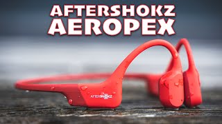 Aftershokz Aeropex Review  Bone Conduction Headphones [upl. by Tijnar]