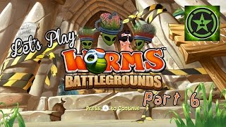 Lets Play  Worms Battlegrounds Part 6 [upl. by Azmah]